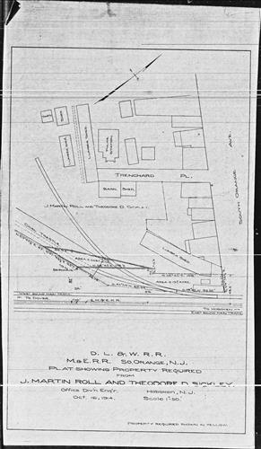 53729.BB--Property required from J. Martin Roll and Theodore Sickley--South Orange, NJ