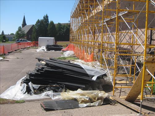 Coppertown Mining Museum Roof Stabilization