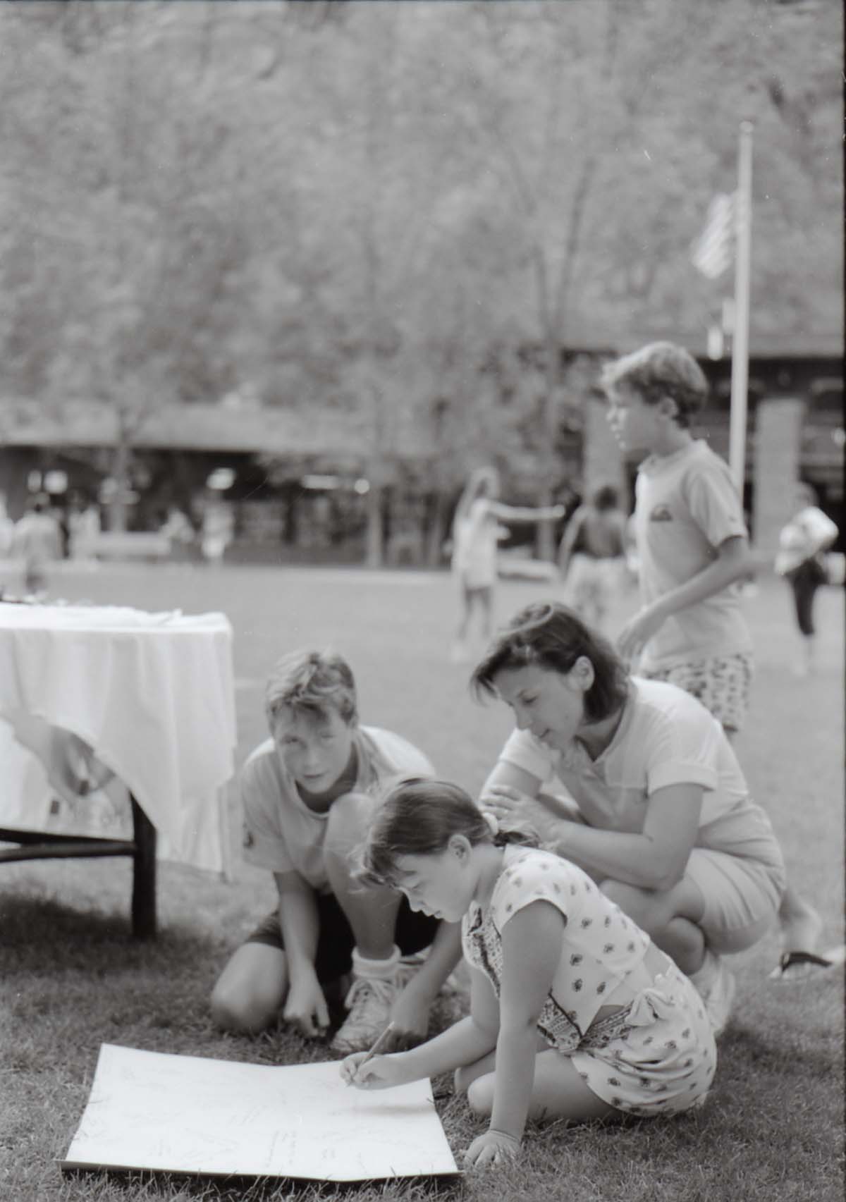 BW Photos of the parks 75th anniversary celebration.
