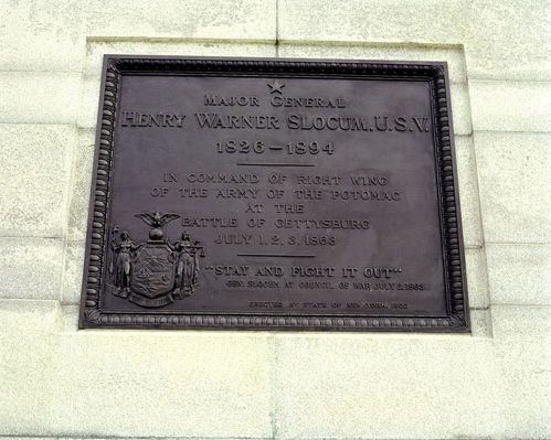 Maj. Gen. Henry W. Slocum Equestrian Statue