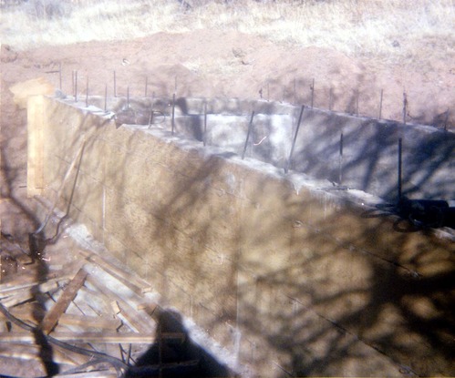 The construction of the Wiley Spring water pipeline.