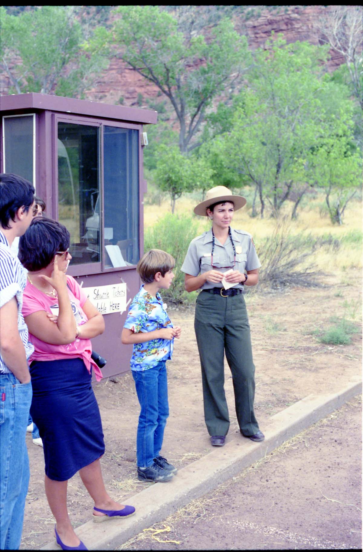 Color photos of the Shuttle Feasibility Study.