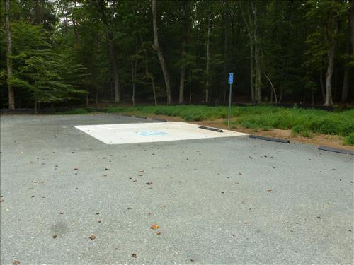 Chopawamsic Access Contract Mod in Prince William Forest Park in April 2015