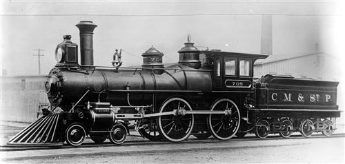 011/001.175--Chicago, Milwaukee & St. Paul Railroad Locomotives [Group 3]