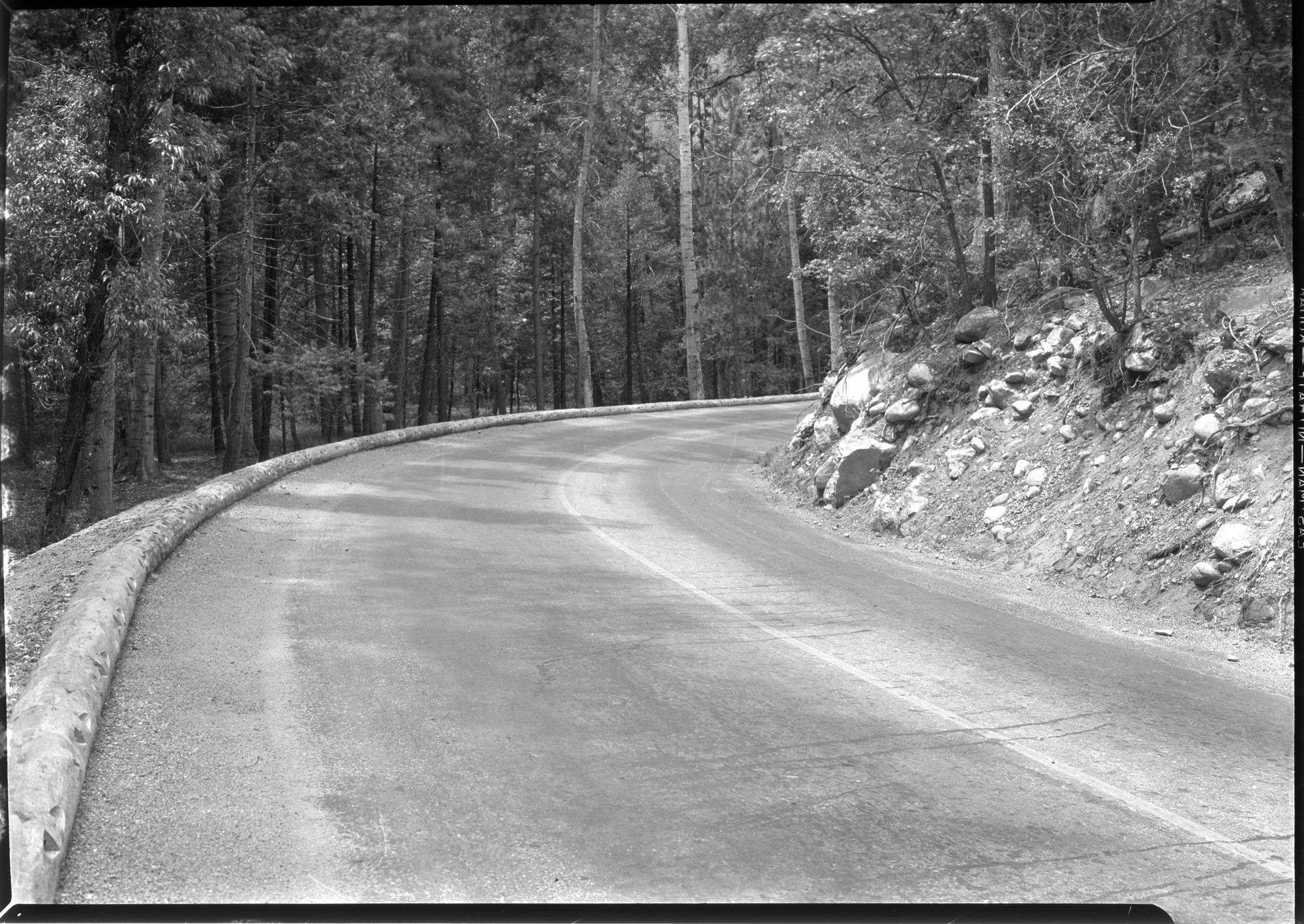 Curve Widened near Valley View