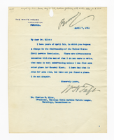 Typed letter