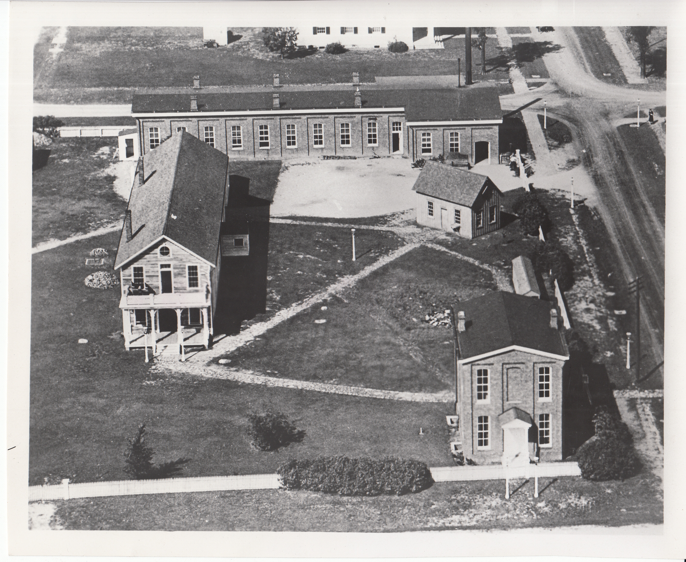 Reconstructed Menlo Park Laboratory buildings at Dearborn, Michigan.