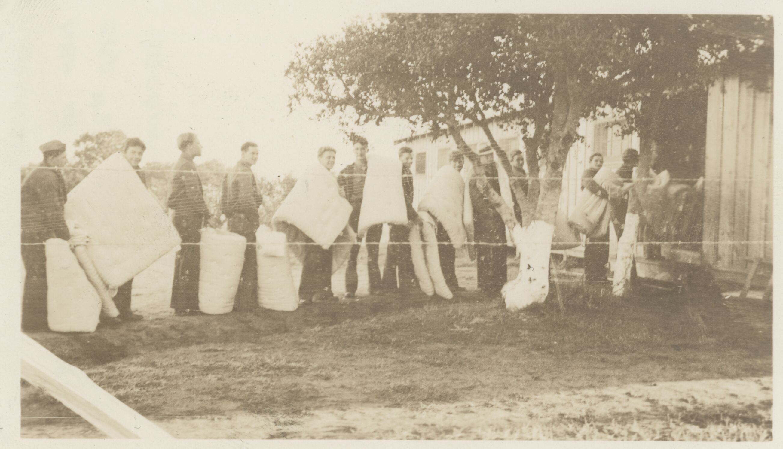 Not Pinnacles, Camp ord Bedding Turn-In