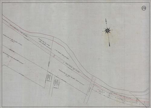 52433.LK--Property Map--Morris and Essex Railroad--Mount Tabor to Dover, NJ