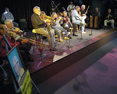 Musicians at the Peninsula Jazz Festival in Cuyahoga Valley National Park
