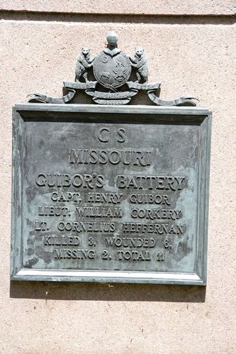 C.S.A. Missouri Guibor's Battery Monument