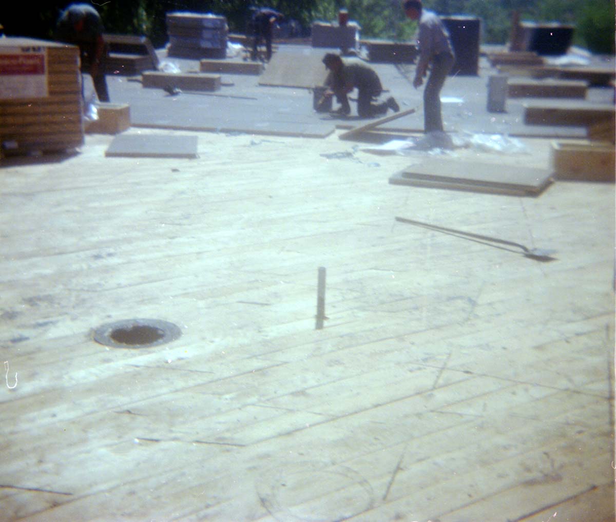 Headquarters/visitor center roofing project.