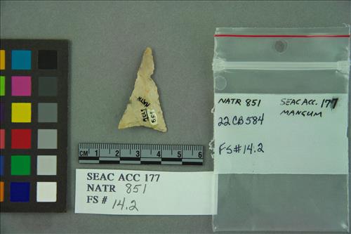 NATR  851 -- Late Woodland / Mississippi Triangular Cluster PP/K