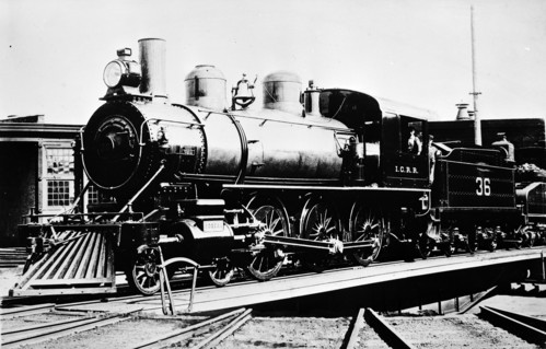 Illinois Central no. 0036 [4-6-0]