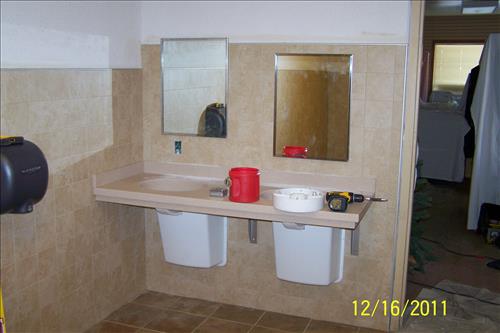 BADL:  Cedar Pass Lodge - Install ADA Curb Ramps, Rehabilitate Rest Rooms