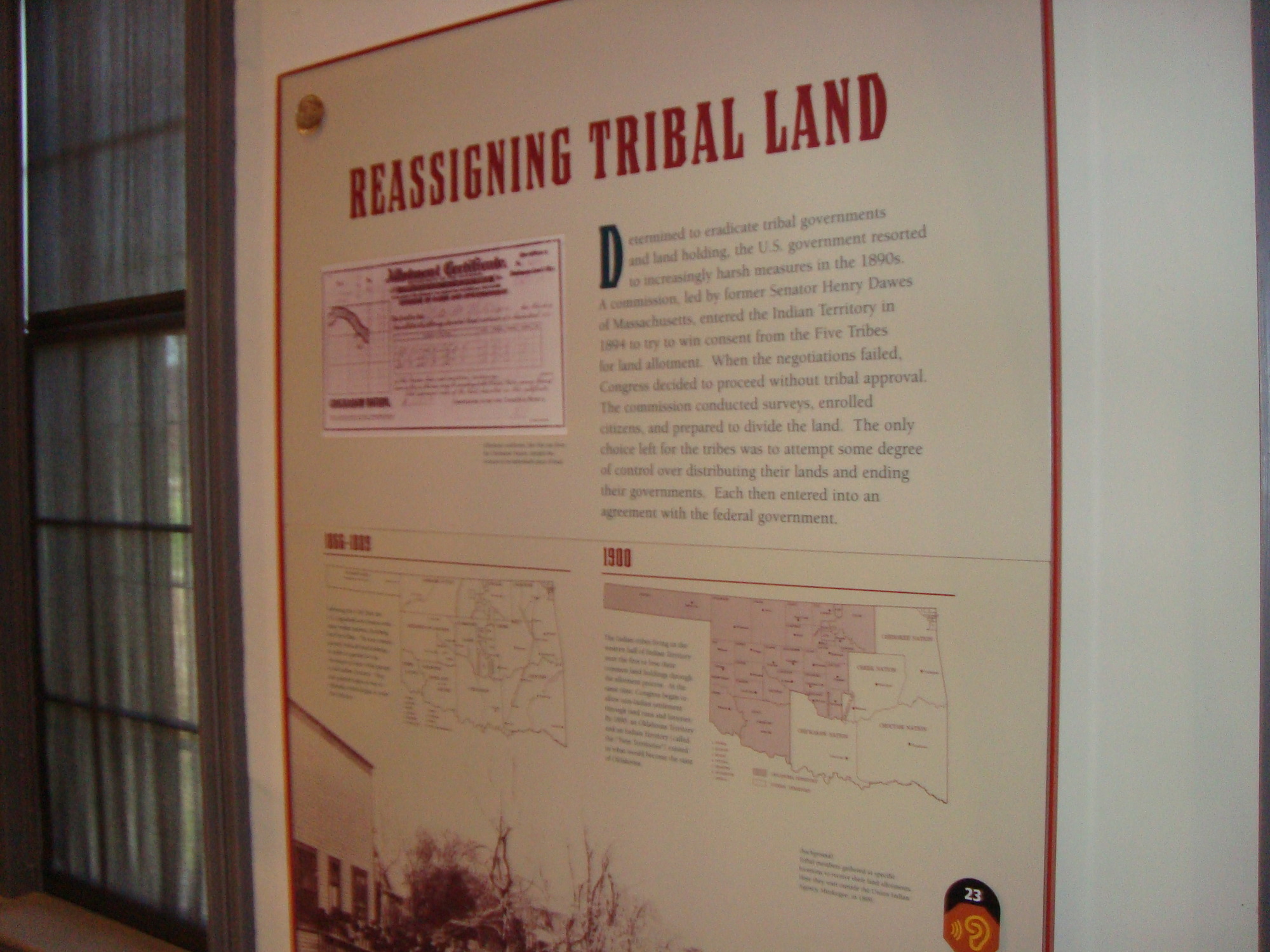 A poster with a map and some text.