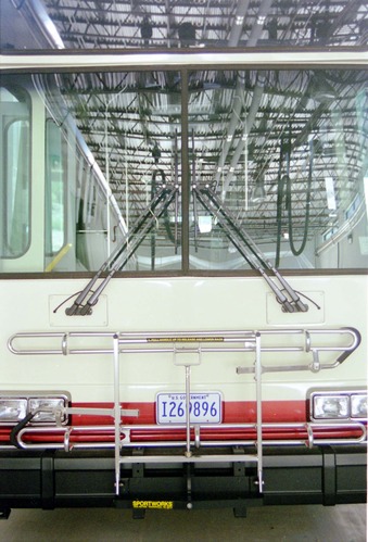 Color Photos of the official launch of the Zion shuttle system- same day as the new visitor center opening.