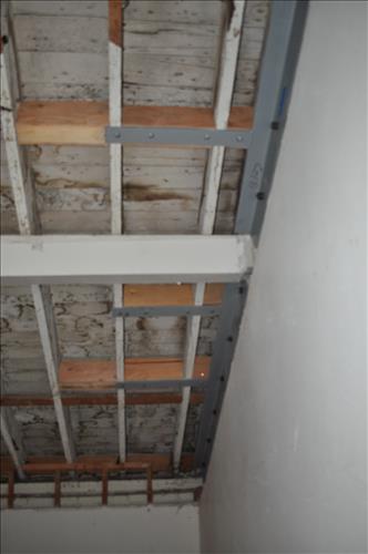 Presidio Building 102 Seismic Strengthening Phase A  Construction photos group 3