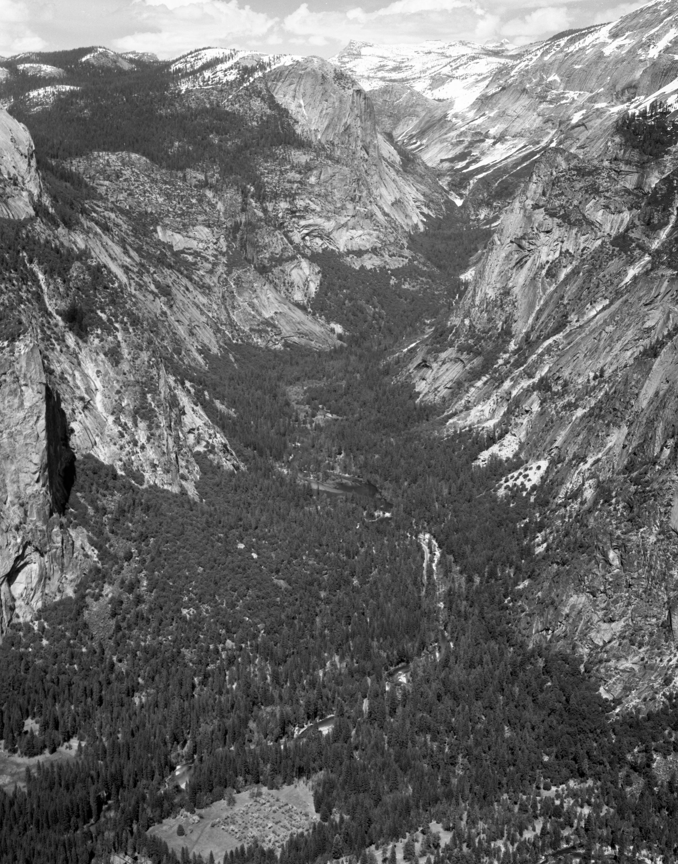 Yosemite Valley from Glacier Point; Auto Tour