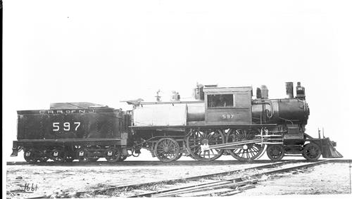 011/001.130--Central Railroad of New Jersey Railroad Locomotive [GROUP 10]