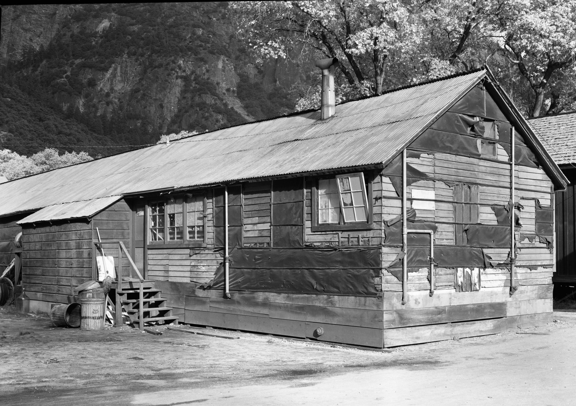 Dilapidated buildings of Y. P. & C. Co. Used in Concessions Report RL Sep. 979.447 Y-16c #31.