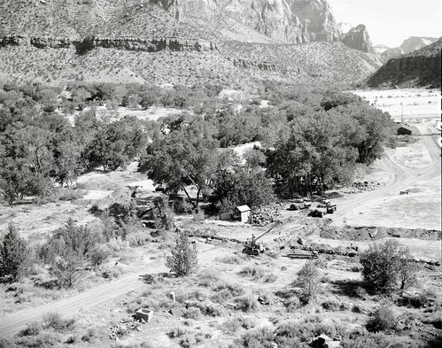 West half of Watchman Housing Area before construction.