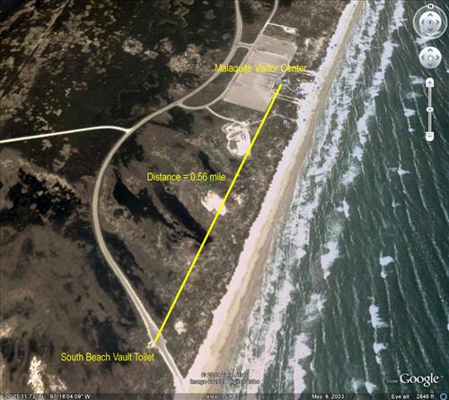 Satellite Images of PAIS from Google Earth -- dated May 9, 2003