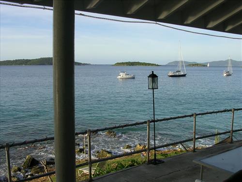 Lyne House exterior at Virgin Islands National Park in Autumn 2007