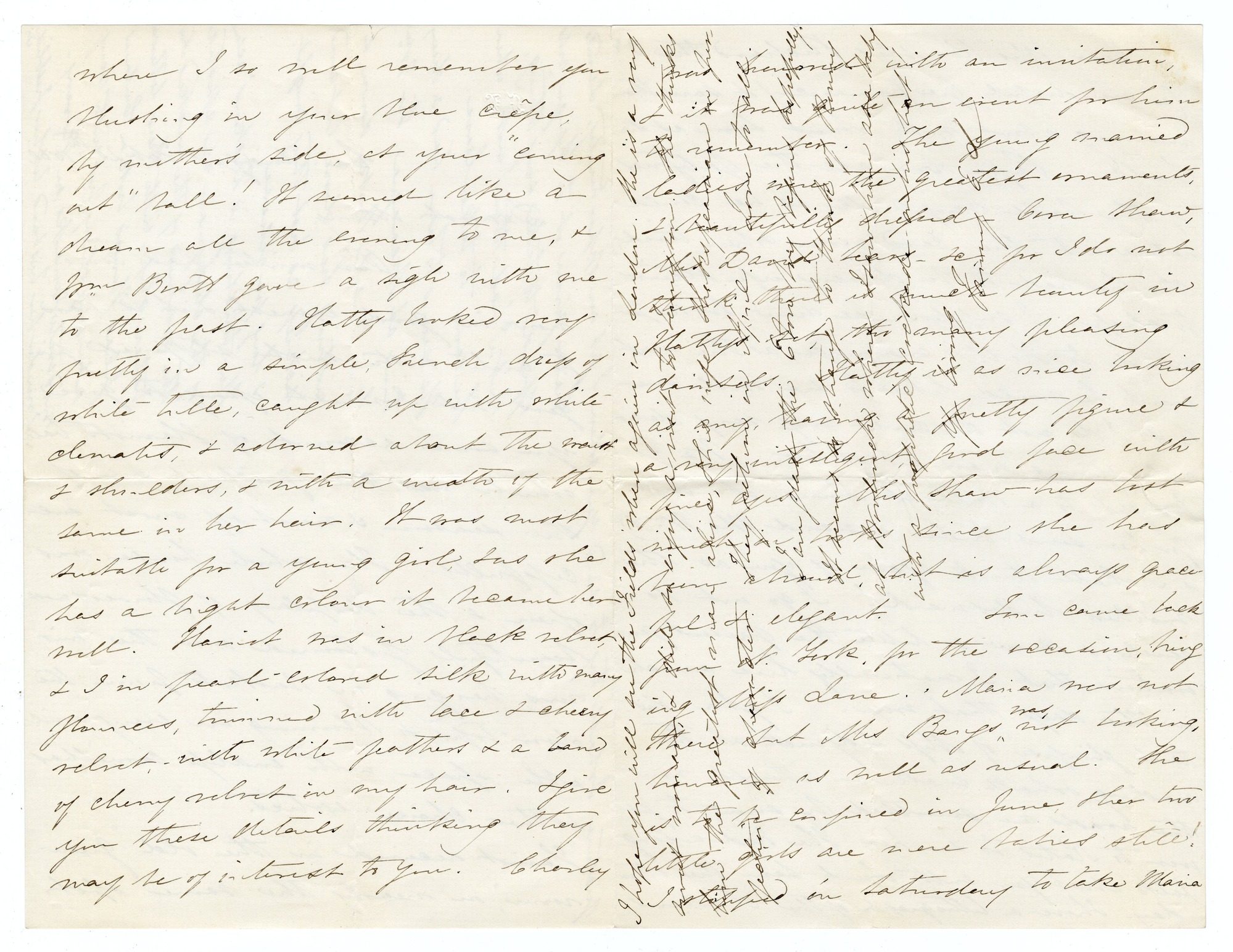 Manuscript letter