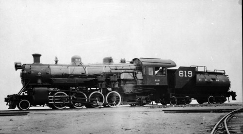 Nashville, Chattanooga & St. Louis no. 619 [2-8-2 [B.C.]]