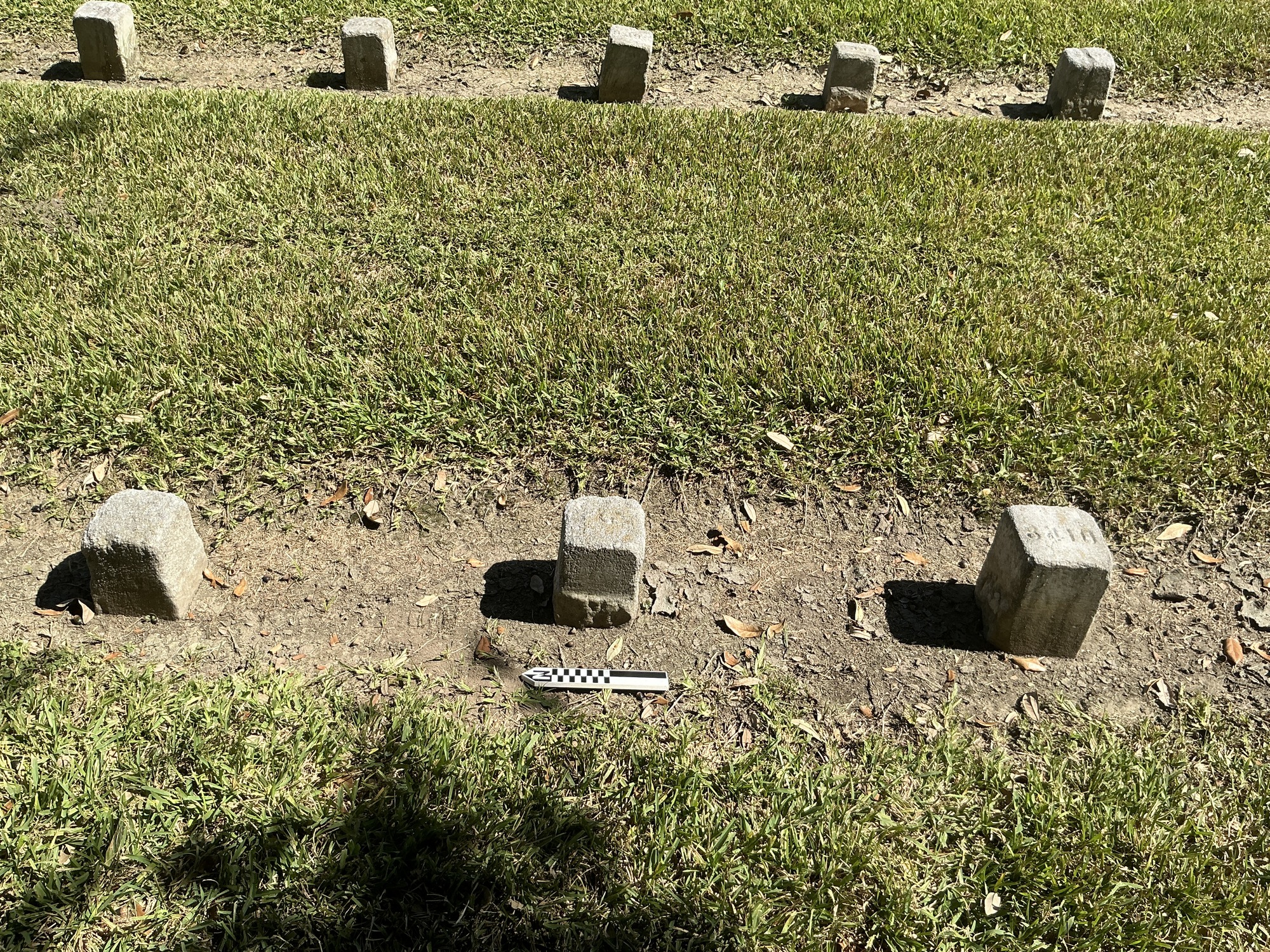 Extra image of flat marble marker