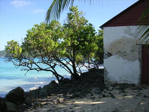 Danish Warehouse at Virgin Islands National Park in December 2007