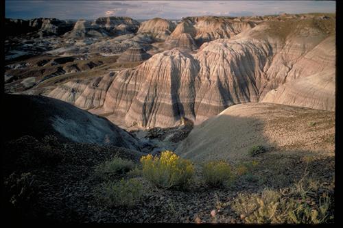 Painted Desert Views at Petrified Forest National Park, Arizona