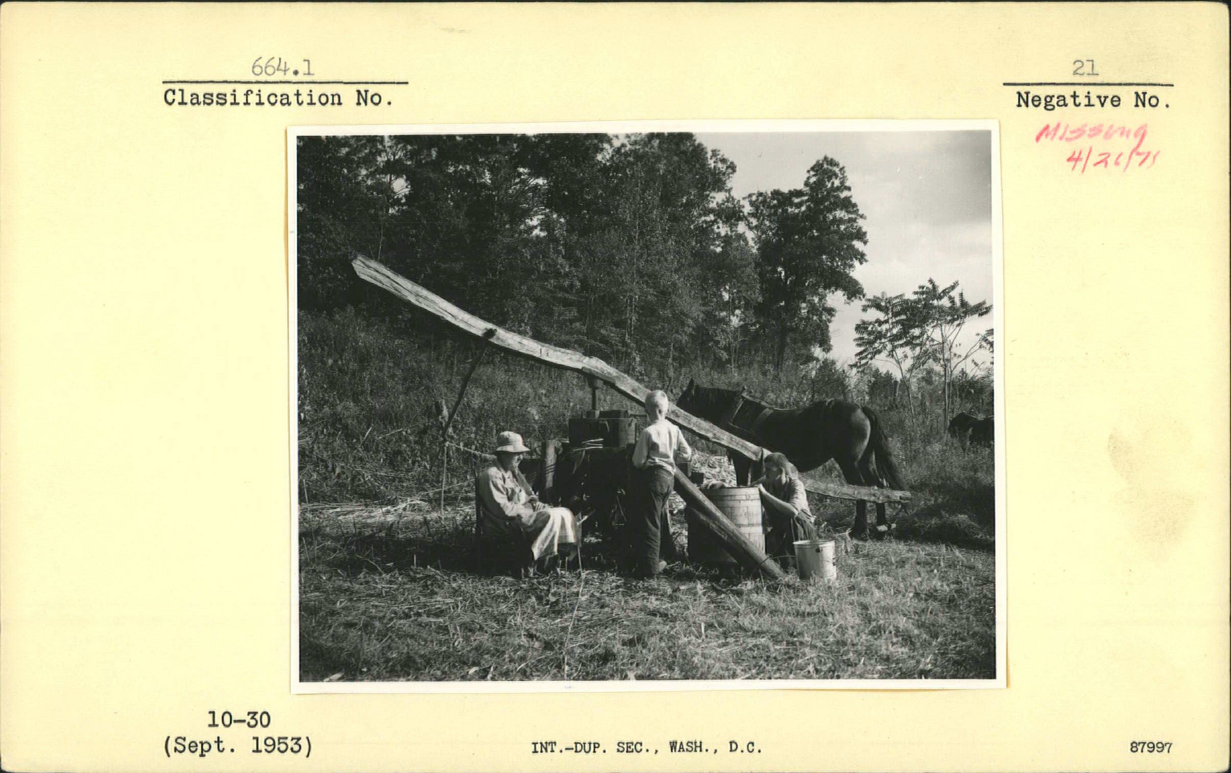 Cane Mill in operation