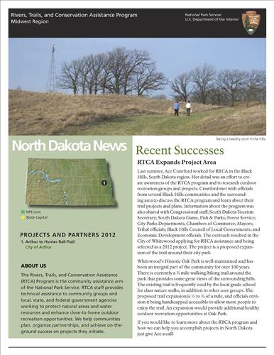 RTCA 2012 North Dakota News