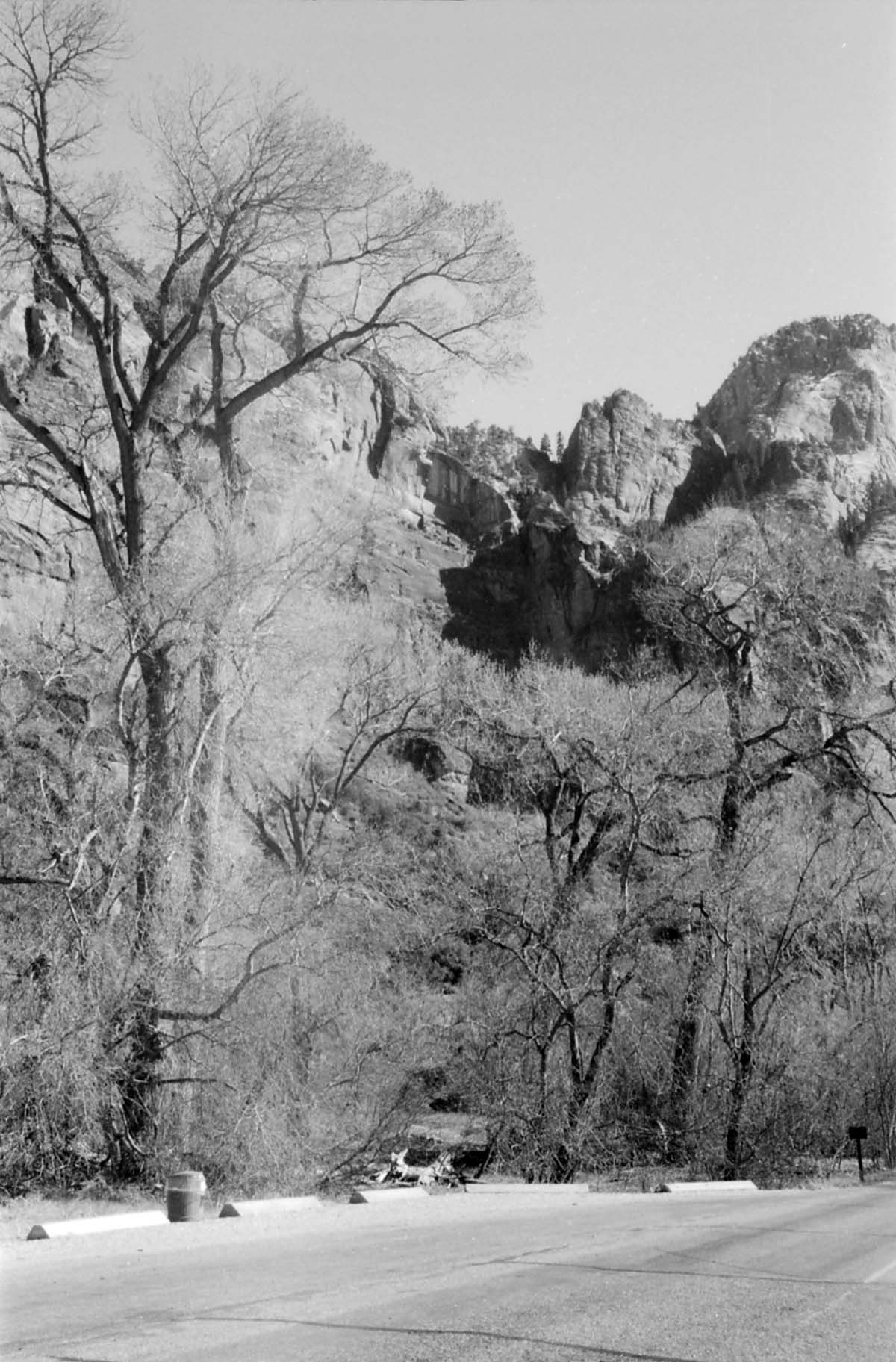 BW Photos of Lady Mountain - 35mm.