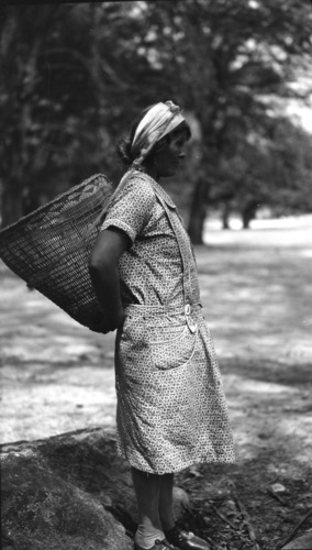 [Grace Anchor] in the Native American Village. [This is not Maggie Howard - Unknown, August 23, 1991]