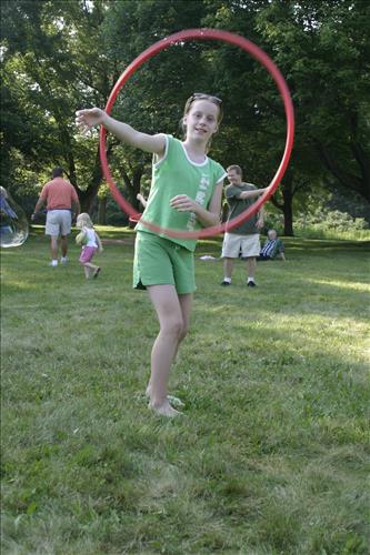 Music in the Meadow pre-concert activities at Cuyahoga Valley National Park
