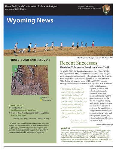 RTCA 2013 Wyoming News