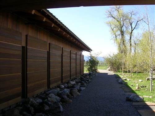 Laurance S. Rockefeller Preserve visitor center at Grand Teton National Park in June 2008