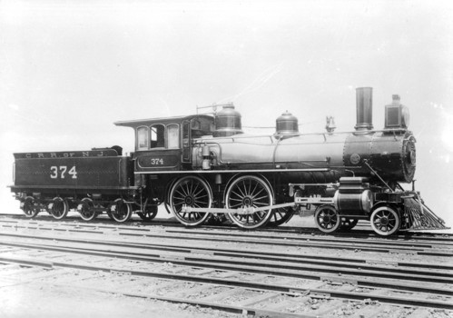 Central Railroad of New Jersey no. 374 [4-4-0]