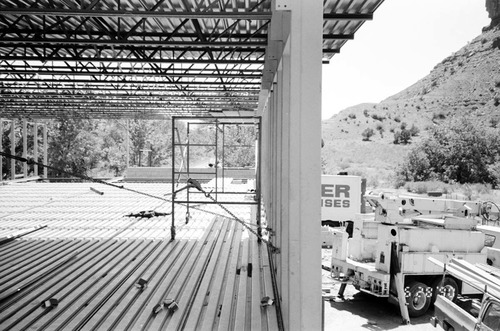 Construction of headquarters addition.