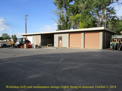 PMIS 195376  Re-stuccoing of Monument Buildings