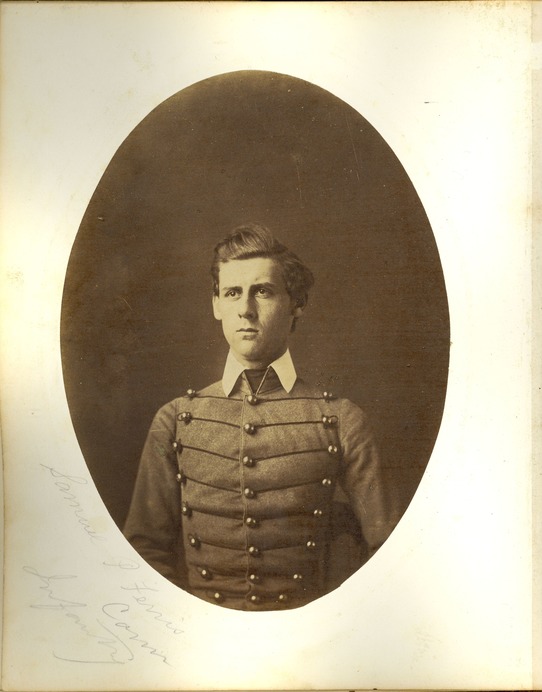 Samuel P Ferris in West Point Uniform, Class of 1861