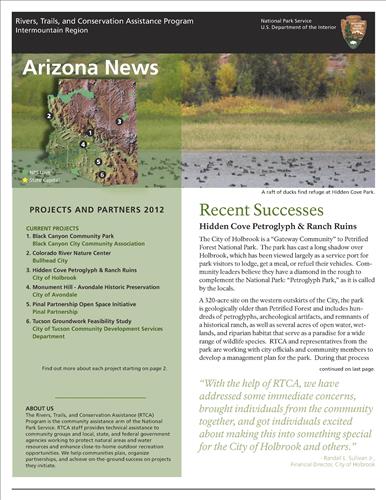RTCA 2012 Arizona News