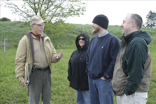 Interpretive program at Coliseum site