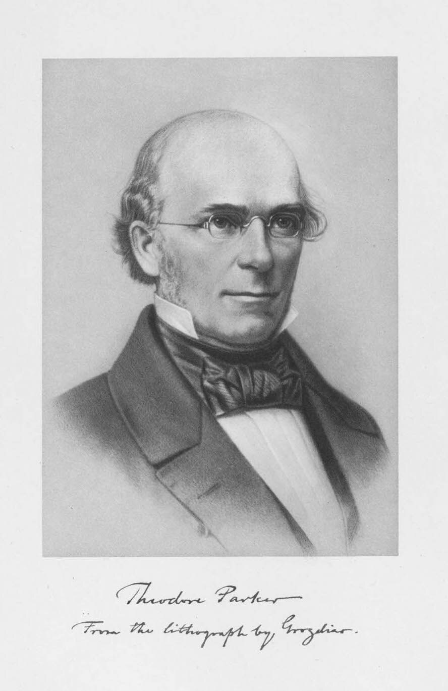 Portrait of Theodore Parker.