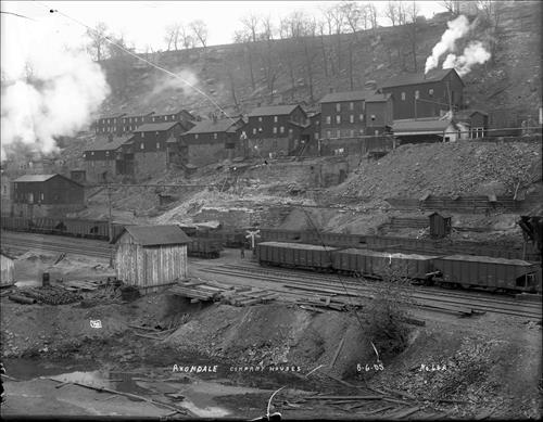 A0063-A0067--Avondale, PA--Avondale Breaker and company houses--[1905.05.06]