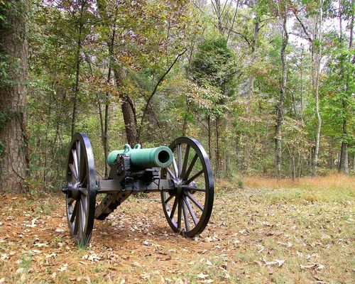 Cannons at Chickamauga