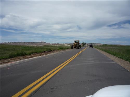 BADL Facility Management Collection: Rehabilitation of Loop Road with ARRA Funding at Badlands National Park